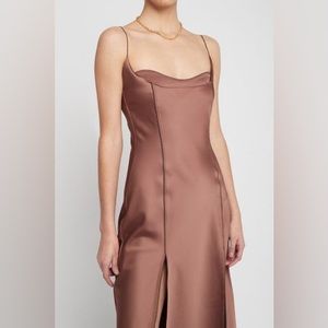 Anna October Dancer dress in brown size M NWOT